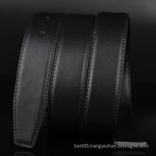 leather belt without buckle, nappa leather strap